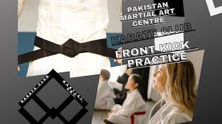 TashfeenRizwaan /How to Front Kick Practice /Girls Tranning / Self defence training/#karategirl#club