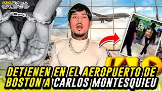 DETIENEN EN EL AEROPUERTO DE BOSTON A CARLOS MONTESQUIEU