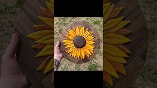 Sunflower Wood Sign