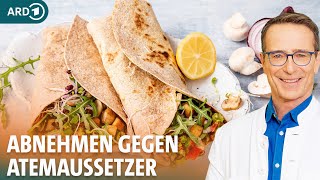 Ernährungs-Docs: Abnehmen gegen die Atemaussetzer bei Schlafapnoe I ARD Gesund