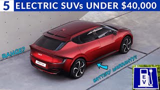 Best Electric SUVs Under $40K in USA (2021)