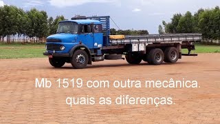 Mb 1519 com outra mecânica,o que mudou.