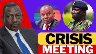 Ruto Night Crisis Meeting with Security Chiefs Raising Alarm after Motion Ends in Brutal Flop