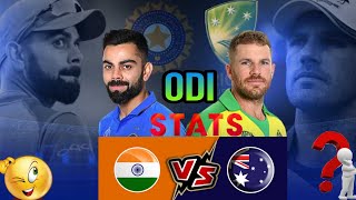 Australia vs India head to head | Odi stats ||Cricket World