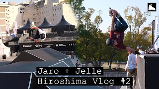 Jelle and Jaro in Hiroshima VLOG #2 - FISE Contest // Thisissoul Team