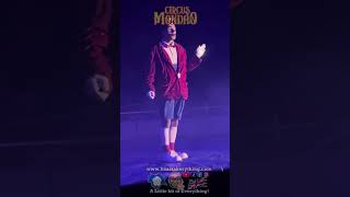 Kikin the Clown catches the light 🤡🤔 at Circus Mondao, Clowning around #shorts