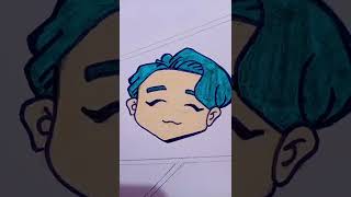 Drawing Tiny Tan #day4 #bts #tinytan #btsarmy #tinytanshorts #rmbts