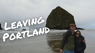 Finding Snow, Beaches, Hiking, and Waterfalls outside of Downtown Portland Oregon | 2021 vlog tour