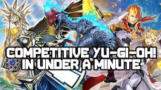 Competitive Yu-Gi-Oh! in under a minute