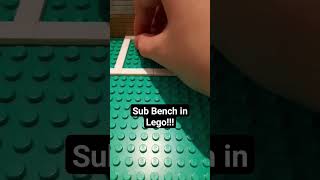 Sub Bench in lego!!!