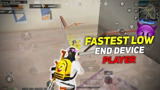 Fastest Low End Device Player🥶 || Bgmi Montage Low End Device 😈 || Bgmi Montage