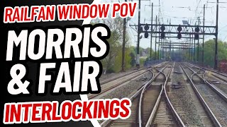 Railfan Window: MORRIS Interlocking Crossover + Wrong Railing to FAIR | Cab Ride POV