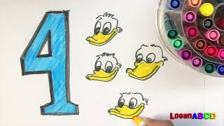 Coloring and Drawing Numbers 1 to 10