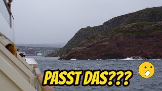 AIDAdiva Transatlantik 2018 Teil  6/9 - Passen wir da durch ? | Neufundland St. Johns