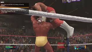 MachoMan VS Hulk Hogan | WWE 2k24 | PS4 Jailbreak Gameplay FW 11.00