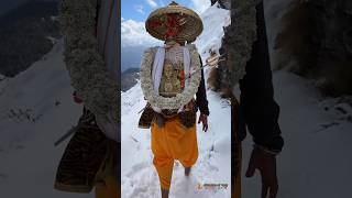 बाबा केदारनाथ बर्फ में पैदल यात्रा 🌨️ || केदारनाथ, उत्तराखंड 🕉️📿