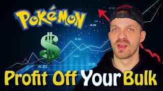 How To Make PROFIT Off Bulk Pokémon Cards In Just 3 Minutes!