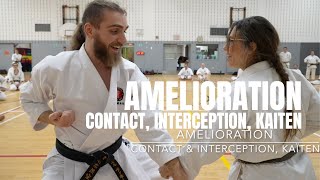 Amelioration contact & incerception, kaiten, L'École martiale, karaté-do goju-ryu