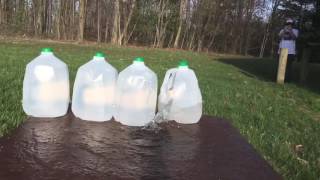 10mm Water Jug test Winchester JHP Glock 20