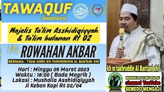 💗ACARA YG HARUS DI IKUTI DAN DI LESTARIKAN💗 RUAHAN AKBAR.KIRIM DO,A ARWAH BERJAMAAH.KH.M.FAKHRUDDIN