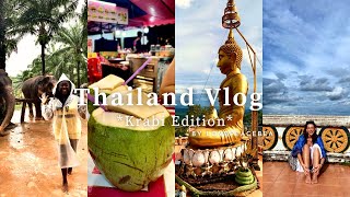 Thailand Vlog *Krabi Edition* || Ao Nang - Elephant Sanctuary - Tiger Cave