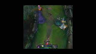 1v4 Cass late game - League of Legends #shorts