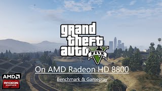 GTA 5 on AMD Radeon HD 8800M | Benchmark & Gameplay | Samsung Series 7 Chronos 770Z5E-S01DE Notebook