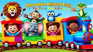 **"🚂 FUN Train Adventure! Sing Along with Cho Cho Animals - Best Nursery Rhymes for Kids! 🎶"**