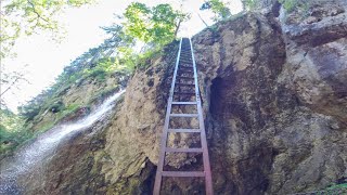 Falcon Valley, Slovak Paradise National Park, water sounds