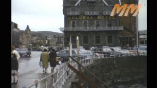 Oban Scotland 1966 old cine film 336