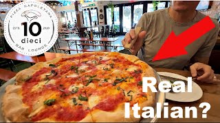 Pizza Review-10 Dieci Pizza and Bavarian Restaurant (Downtown Pensacola, Fl)!