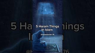 5 Haram Things For Muslim Boys#ytshort #islamic #viral