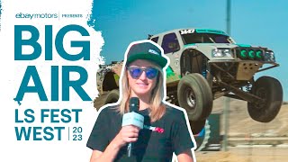 Big Air at LS Fest West 2023 with Gabby Downing | eBay Motors