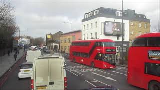 FULL ROUTE VISUAL | London Bus Route 106: Whitechapel - Finsbury Park Station | HA13 (LK65BYO)