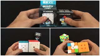 UNBOXING MoYu Meilong (5 and 3C) - COMPARISON between Meilong 3C and QiYi Warrior W