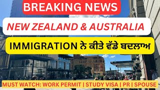 BREAKING NEWS: New Zealand & Australia Work Visa Update 2024 | ਕੀ ਹਨ ਨਵੇਂ ਕਾਨੂੰਨ  | Riar Saab Vlogs