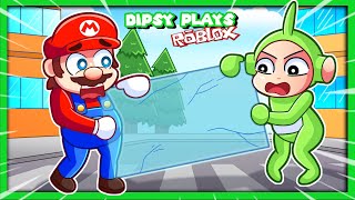 🌈 DON'T BREAK THE GLASS IN ROBLOX! | Dipsy Plays Roblox Don't Shatter 2 Player Obby Ft. @Mario_Meme