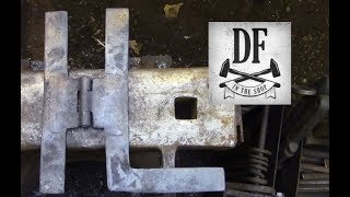 Blacksmithing for Beginners - A Simple H L Hinge