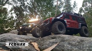 Traxxas TRX-4 Defender D110 - Green vs Red #2