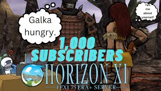 Final Fantasy Horizon XI -  Wuyi 武毅 RANK 3 ACHIEVED 1K SUBSCRIBERS SPECIAL