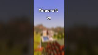 Minecraft Vanilla Compared to Shaders: The Ultimate Visual Upgrade #shorts #minecraft #memes