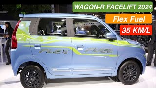 Maruti Suzuki Wagon - R Facelift 2024 Model - with Mileage of 35 KM/L