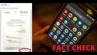 Fact Check: Did BJP members use banned Chinese app CamScanner to scan party notice