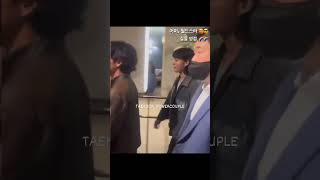 Another Video....My Taekook At Dream Premier.!!!! Taehyung Hyung With His Sassy Jungkookie😭😭😭#vkook