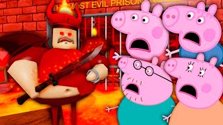 PEPPA PIG ESCAPE DEVIL BARRY PRISON RUN IN ROBLOX