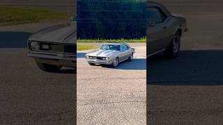 Lil Brother in his 1968 #Camaro, Rolling in and out at Cruise In! #chevys #chevycamaro #carshow