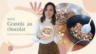 Granola Chocolat : Recette maison !