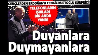 Cumhurbaşkanı Erdoğan, Cengiz Kurtoğlu'na eşlik etti