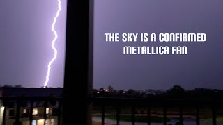 Chatting during a lightning storm