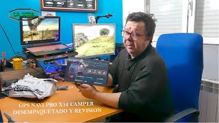 GPS NAVI PRO X12 CAMPER DESEMPAQUETADO Y REVISION